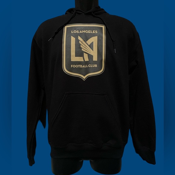 LOS ANGELES FC , BLACK HOODIE , SIZE SMALL - Picture 1 of 3